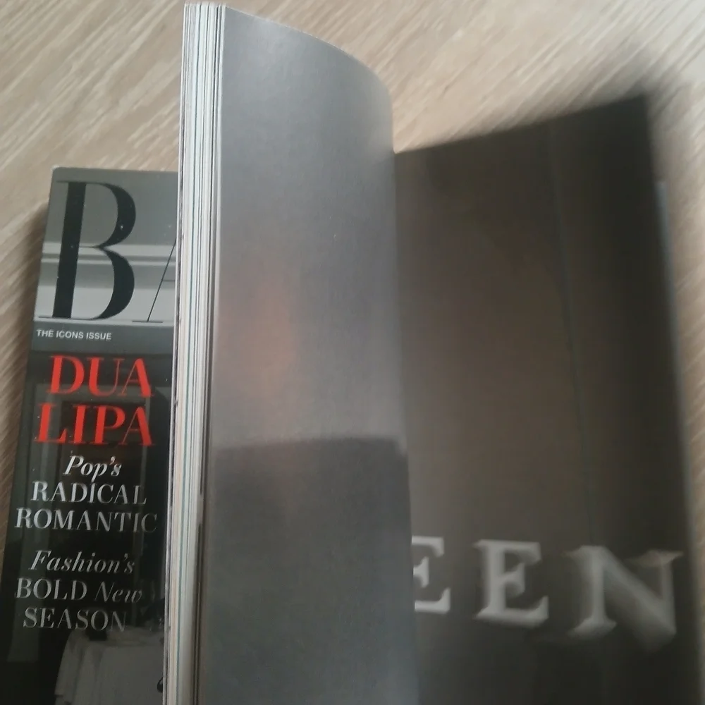 Harper's Bazaar USA Magazine September 2025 Dua Lipa Single Issue Pops Romantic